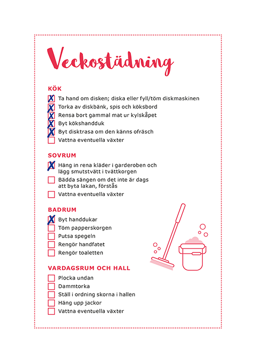 Veckostädning